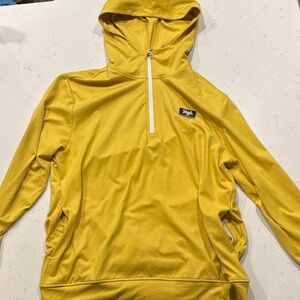 Rapha Yellow Zip Up Men’s Sweater